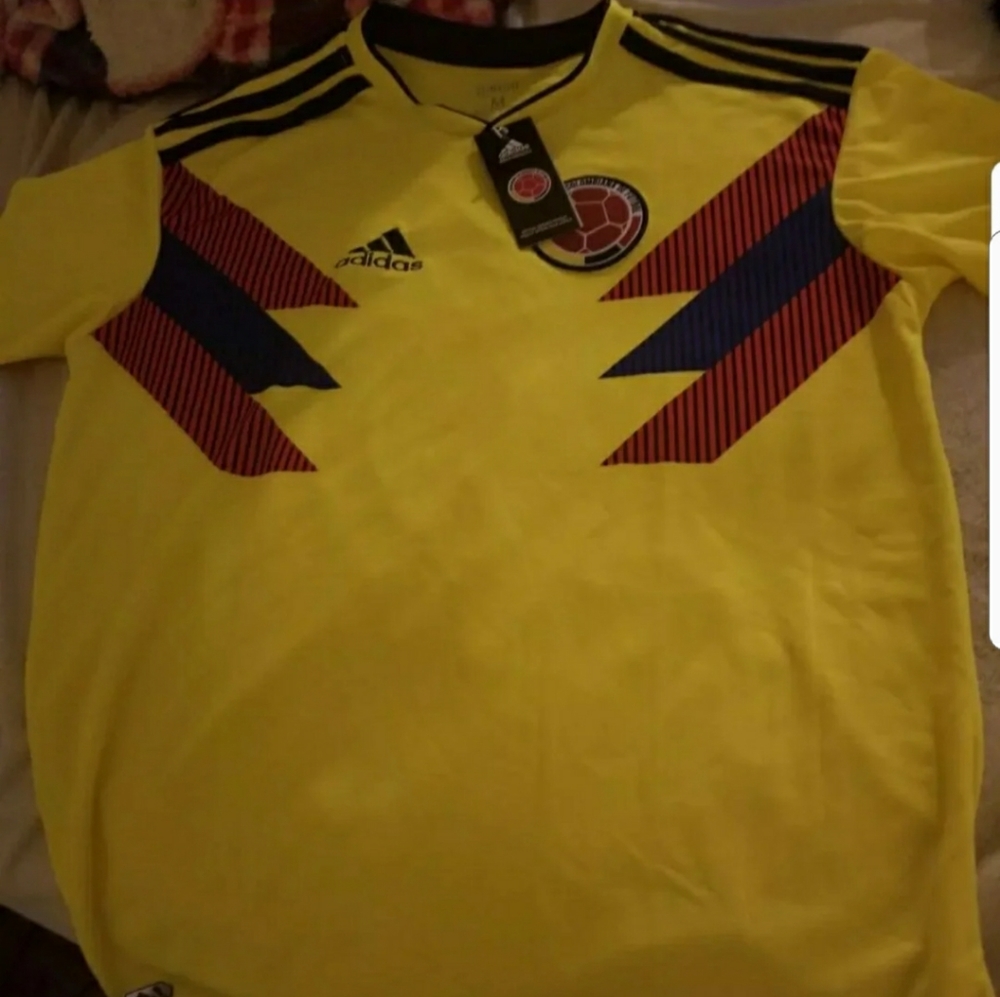 Adidas Columbia soccer jersey